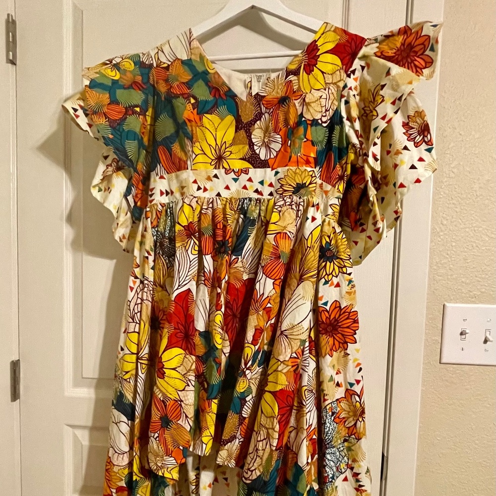 African Print and style dress or blouse